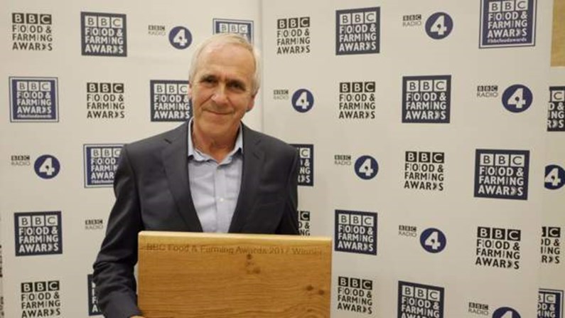 a winner at the BBC Food and Farming awards