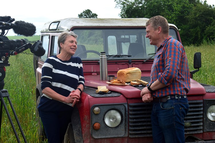 Helen Browning on Countryfile